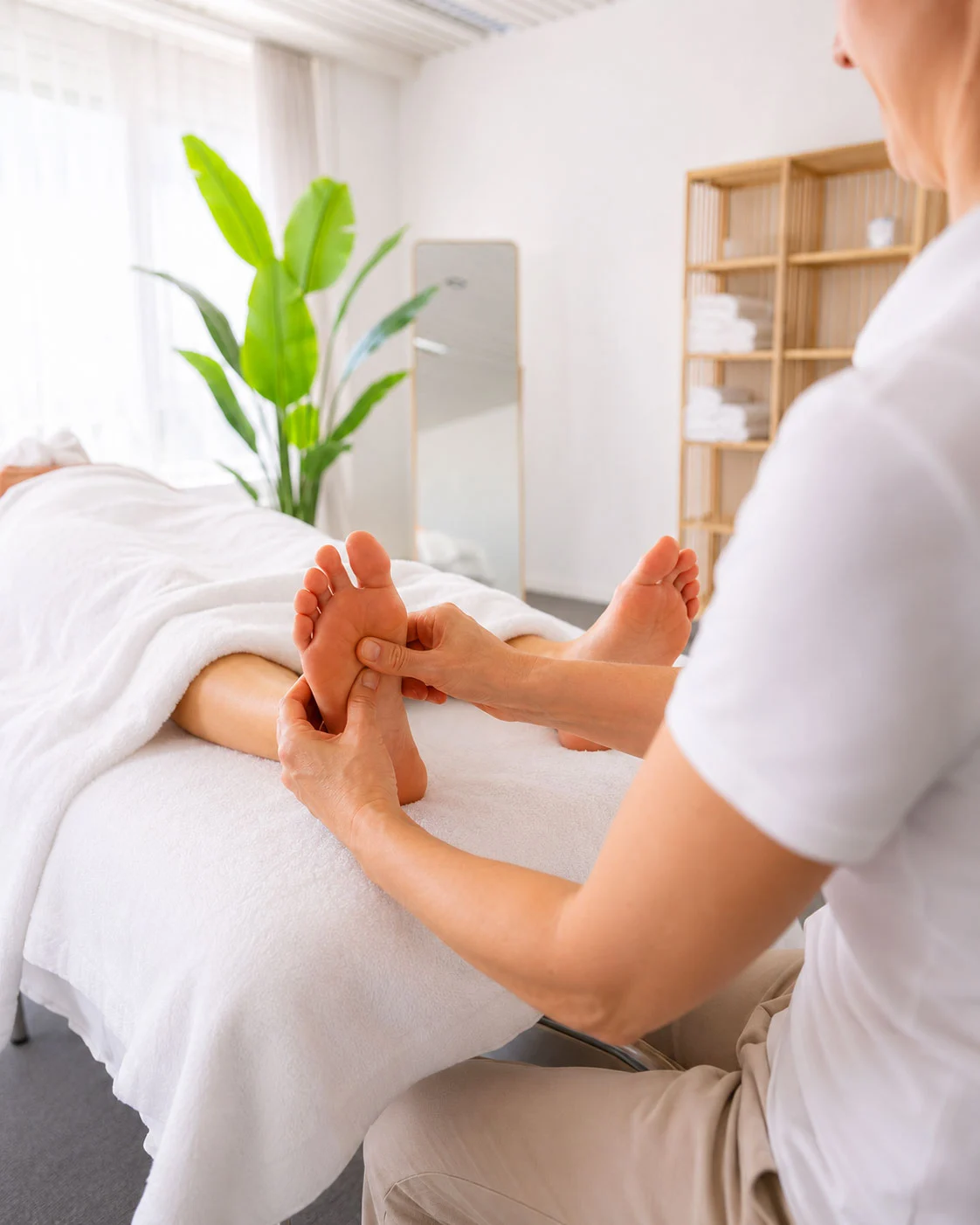 Fussreflexzonenmassage bei Kloten – gezielte Arbeit an den Fusszonen