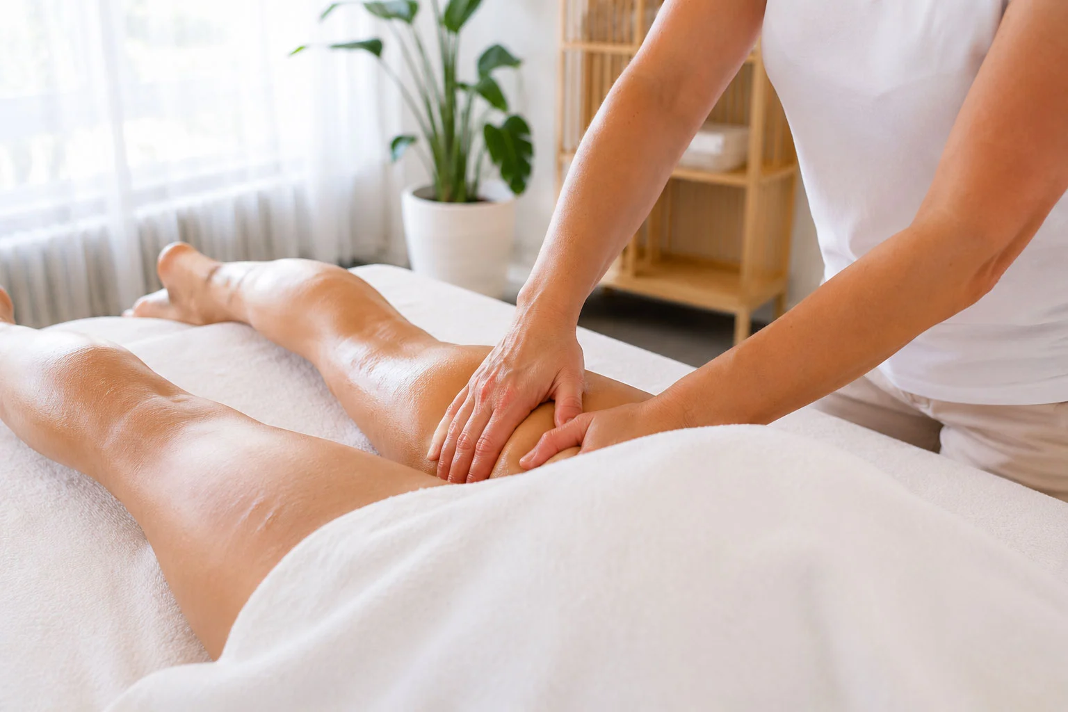 Lymphdrainage bei Kloten – sanfte, rhythmische Grifftechnik